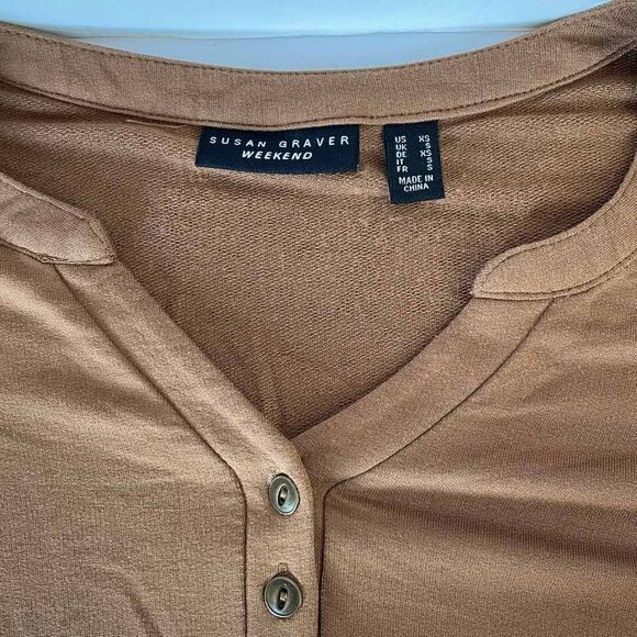 Susan Graver weekend| XSMALL| QVC| long sleeve| super soft| Rayon - Picture 6 of 12